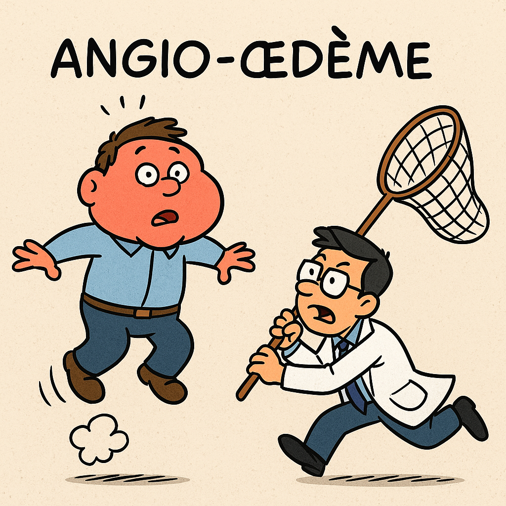 L’angio-œdème héréditaire serait la maladie la plus gonflante
