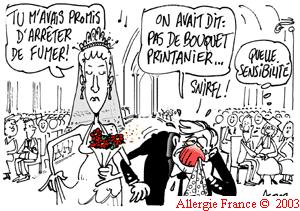 Fumer ou les pollens, il faut choisir mais pas les deux !!