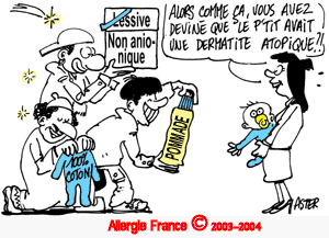 Atopiques, vous êtes lessivés en hiver ? Ne cherchez plus c’est de l’allergie !!