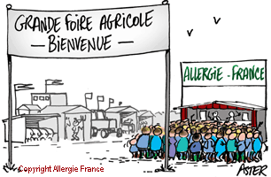 Pour l’asthmatique, le bonheur n’est pas dans le pré !