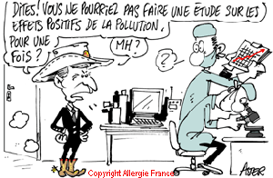 La pollution aggrave les maladies respiratoires, une Lapalissade.