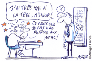 L’allergie est un casse-tête…