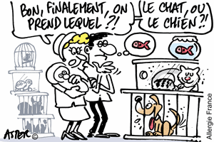 Un bébé, un chien, un chat... Que choisir ? Le point de vue de l’allergologue.