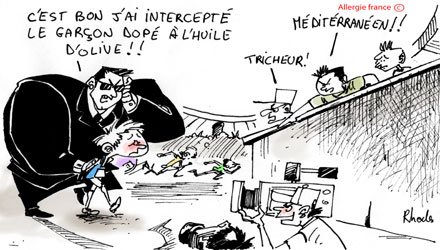 Le traitement de l’asthme infantile est simple : de l’huile d’olive à gogo !