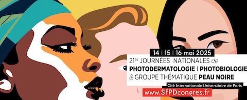 21es journées nationales de photodermatologie photobiologie & groupe : thématique peau noire