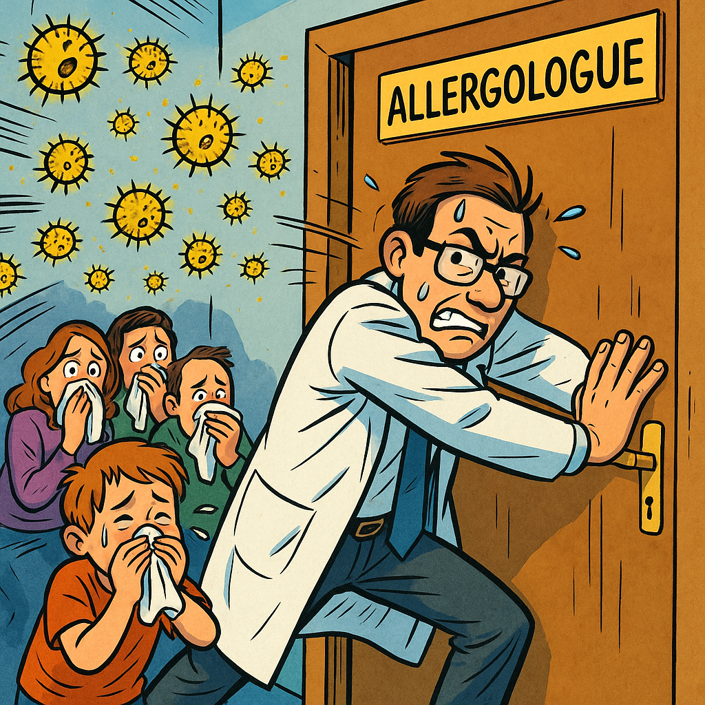 Mai oui, c’est encore l’allergie