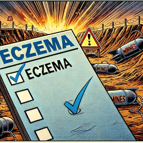Eczéma atopique : quand arrêter le dupilumab ?
