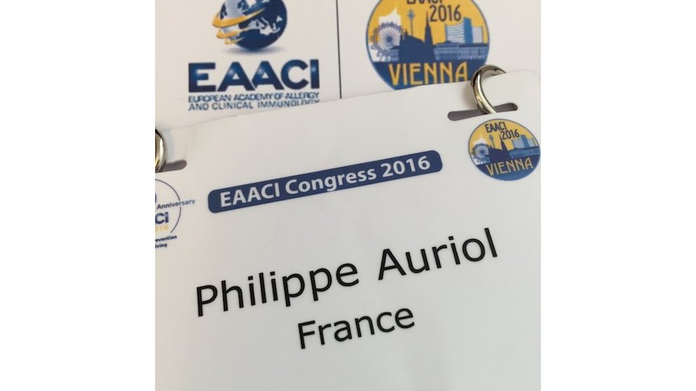 EAACI 2016 à Vienne - Le congrès de Philippe Auriol