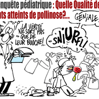 Pollinose et qualité de vie : où l'évidence est enfin démontrée....