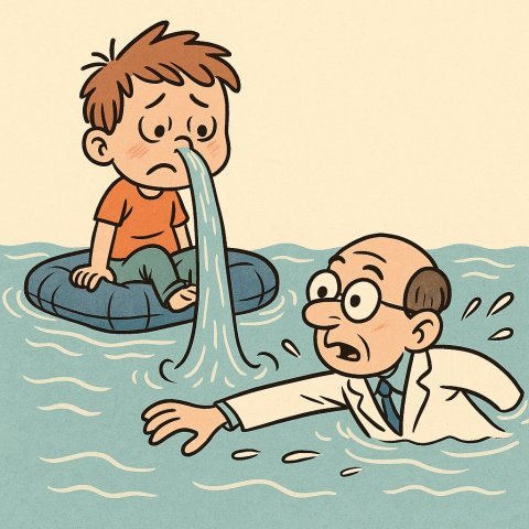 La rhinite allergique de l'enfant est bien nez quelque part