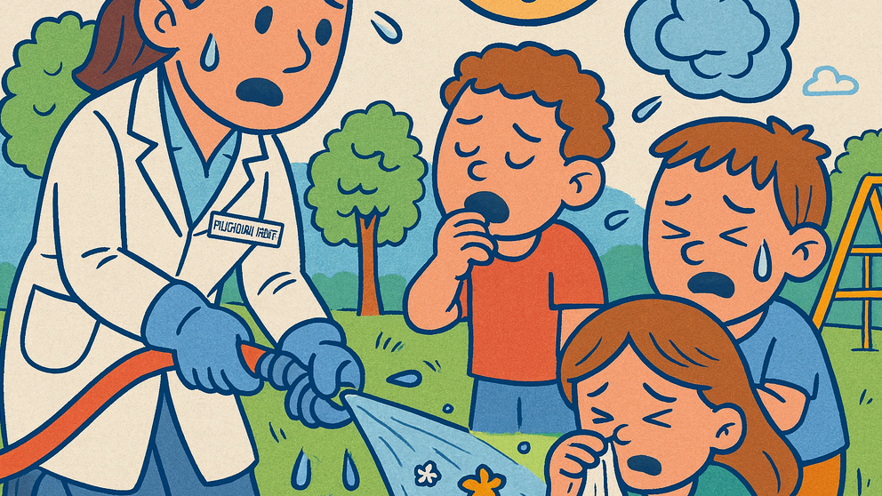 Les incendies brûlent aussi les atopiques : effet des particules fines et des émanations gazeuses d'incendies sur la peau, le nez et les bronches de nos patients atopiques