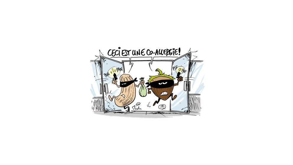 Allergie à la noisette, ça vaut bien les cacahuètes !