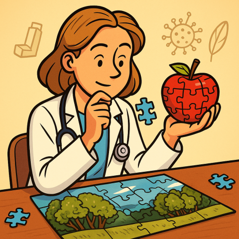 Podcast : "là où il y a de l'allergène, il y a du plaisir". Petite visite guidée des causes de l'allergie, ces molécules responsables des allergies