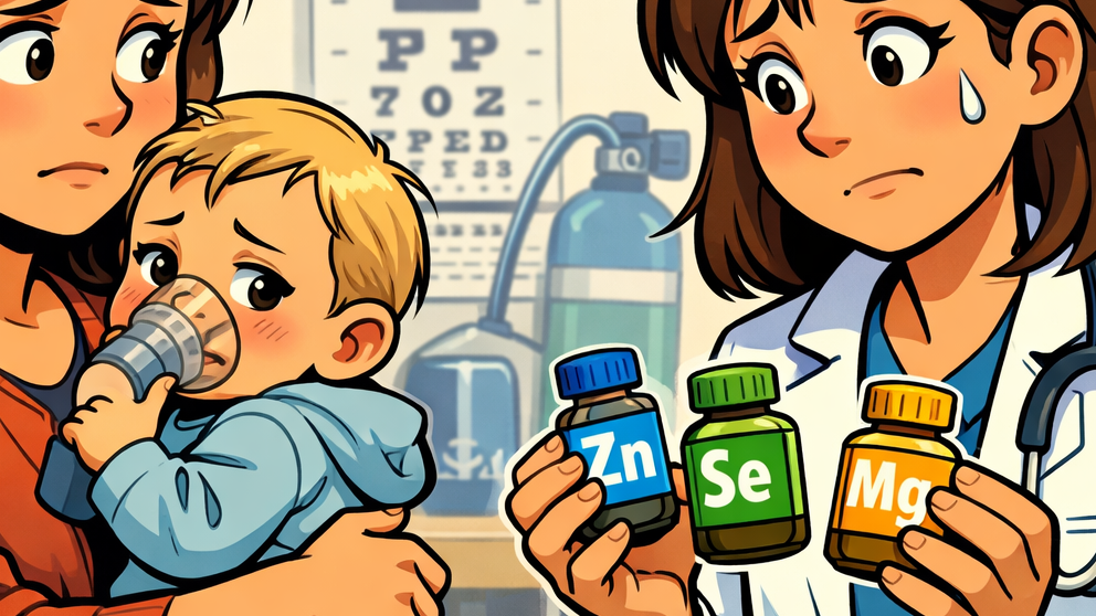 Bronchiolite du nourrisson et stress oxydatif : une histoire de carence ?