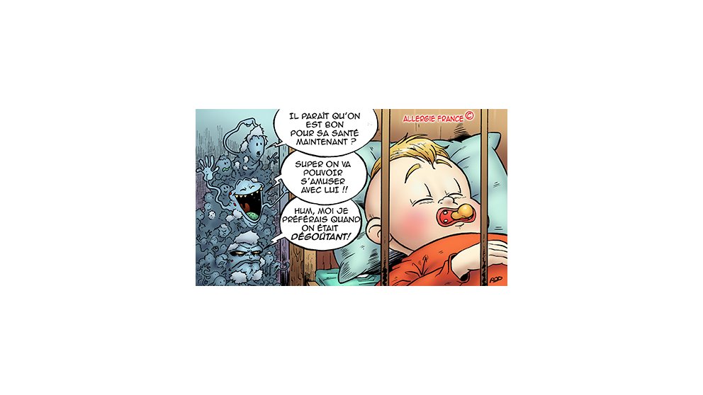 Mettez le nez de votre bébé dans les moisissures, cela le protègera de l'asthme et des allergies…