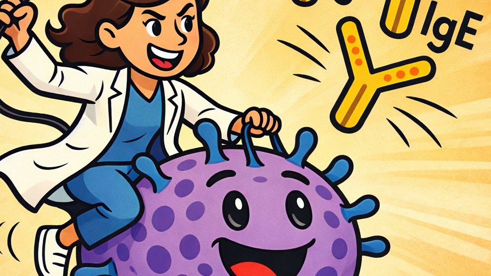 Podcast : tout savoir sur les IgE, les anticorps de l'allergie, responsables de l'anaphylaxie