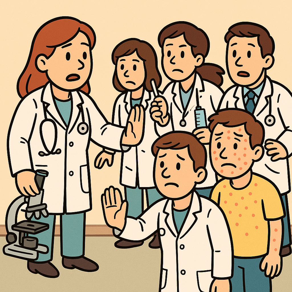 Urticaire chronique : on ne teste pas ! Sauf…