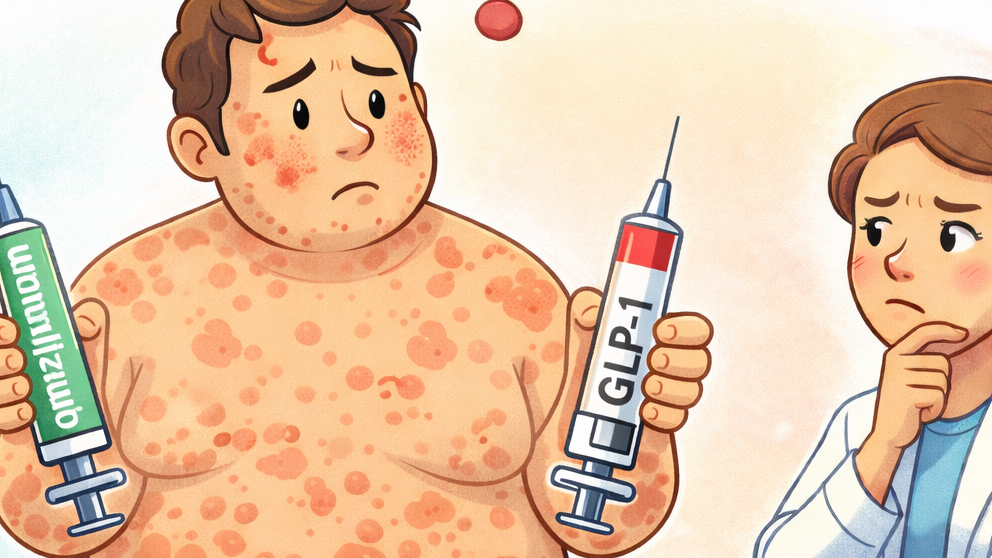 Urticaire chronique spontanée : et si les analogues du GLP-1 apaisaient les mastocytes ?