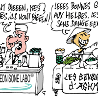 Asthme : herbes chinoises contre prednisone...