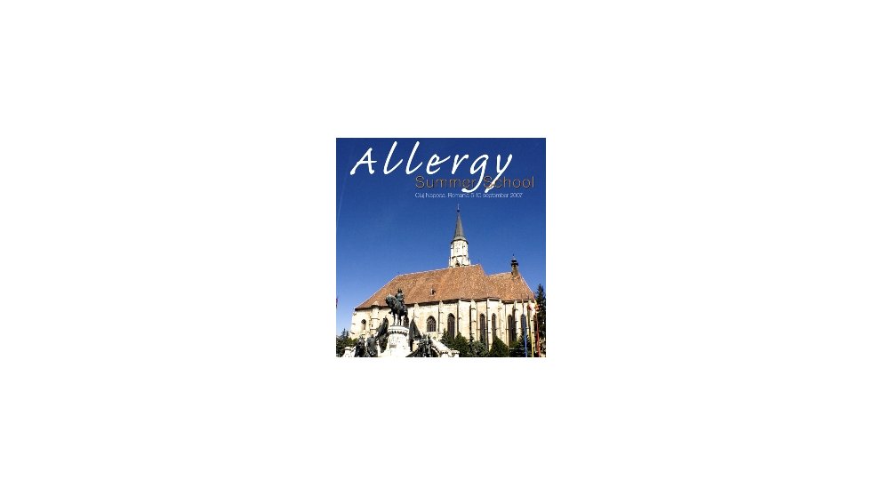 Allergy School 2007 : allergologie moléculaire