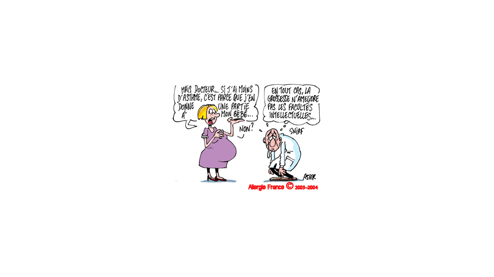 Pour améliorer votre asthme, faites des enfants !