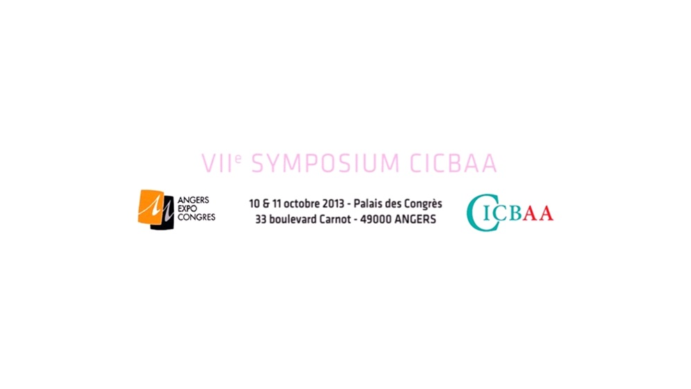 VIIème Symposium CICBAA – 10 et 11 octobre – Angers.