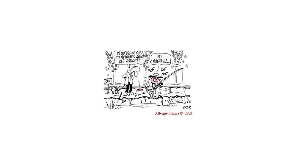Asticoter les asticots ne donne pas la pêche à l'allergique !!