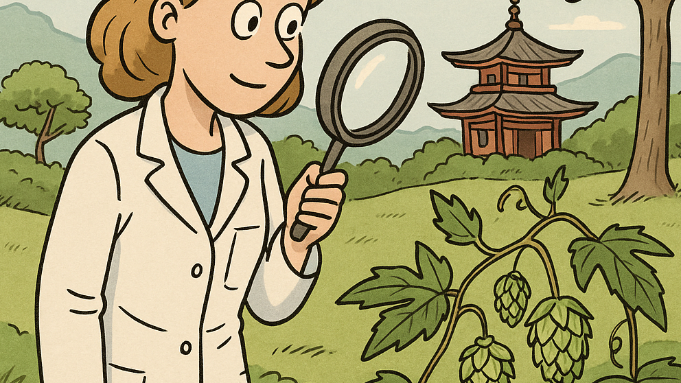 Hum hum, on a retrouvé l'allergène majeur du pollen d'Humulus japonicus !