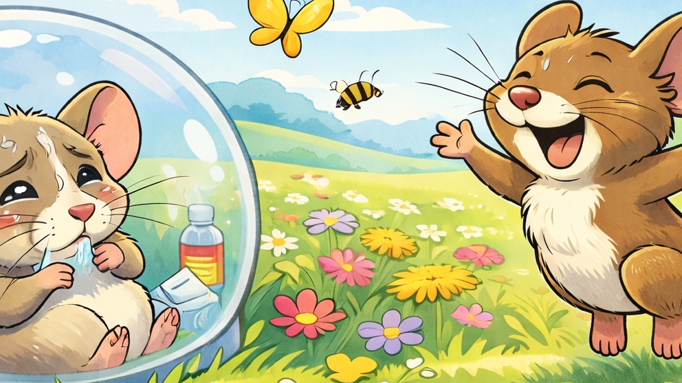 Jeune et naïve : il vaut mieux être une souris des champs qu'une souris des villes