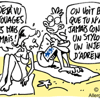 Attention aux injections d'adrénaline : les patients visent mal !