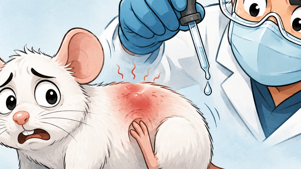 Inflammation ou démangeaison : deux voies neurologiques différentes