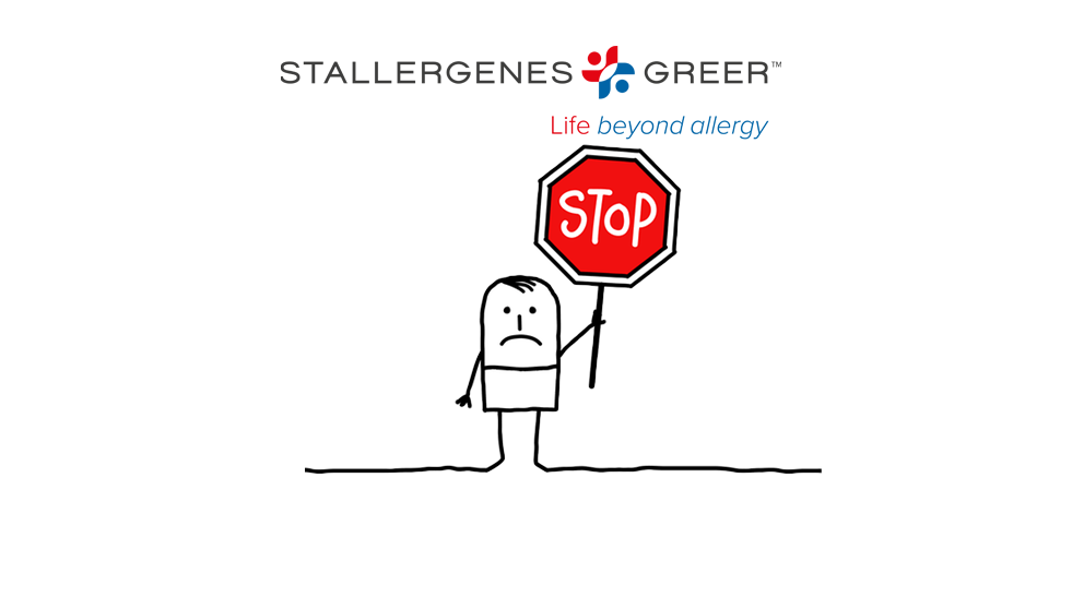 Suspension temporaire des produits Stallergenes.