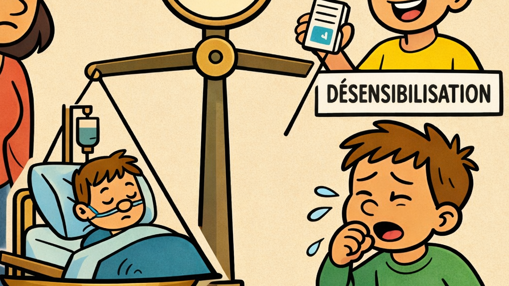 Désensibiliser son enfant, on y gagne quoi ?