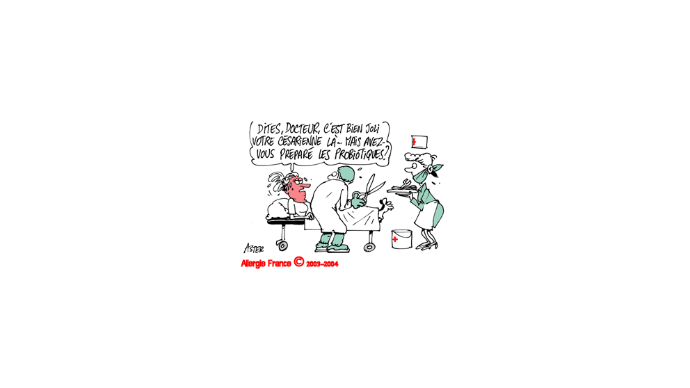 Avé César, les bébés qui seront allergiques te détestent !