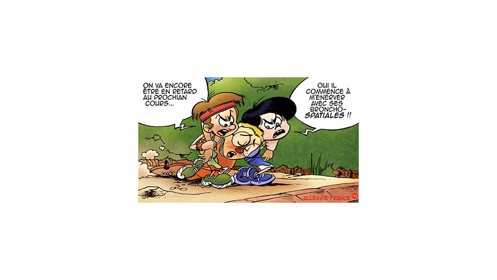 Super : avoir une rhinite allergique est une bonne excuse pour ne pas faire de sport.