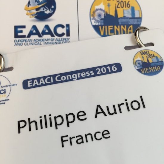 EAACI 2016 à Vienne - Le congrès de Philippe Auriol