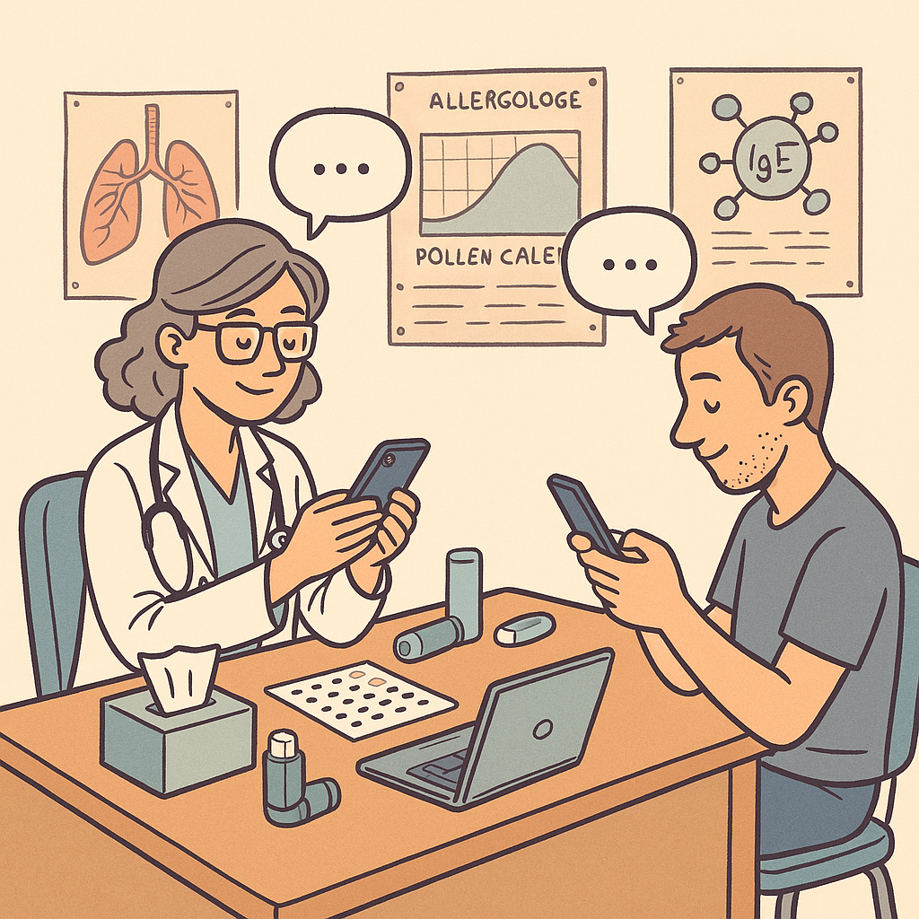 Les patients et les médecins adorent les outils numériques mais ils n'en parlent pas entre eux : expérience Italienne médecins-patients sur les innovations numériques dans l'asthme