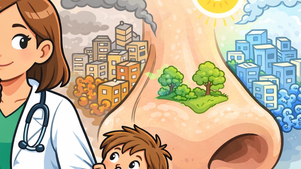 Microbiome nasal : quand l'exposition se lit dans les narines