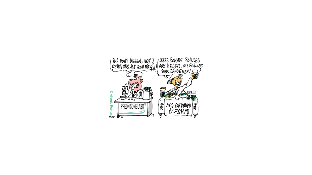 Asthme : herbes chinoises contre prednisone...