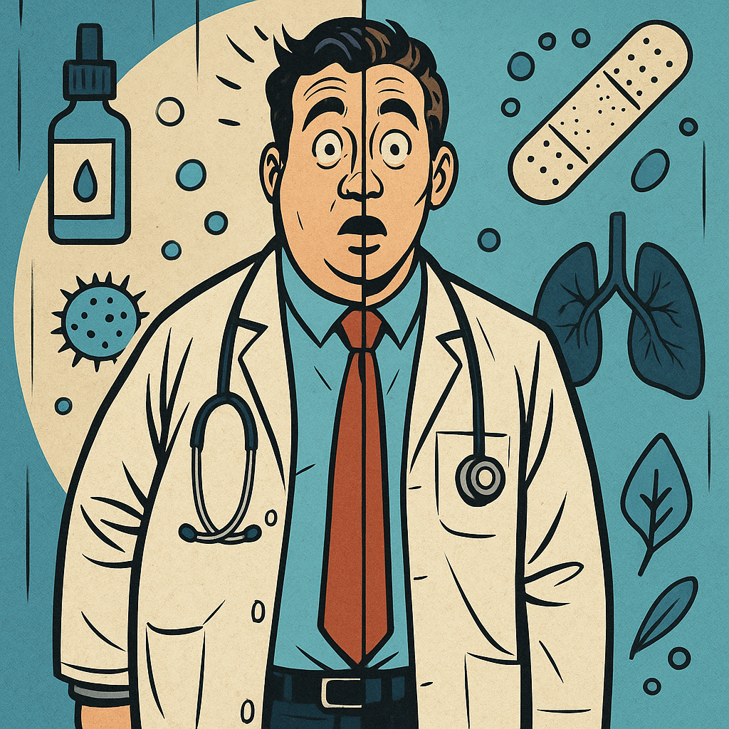 Oedèmes de la face, oui, mais pas de profil