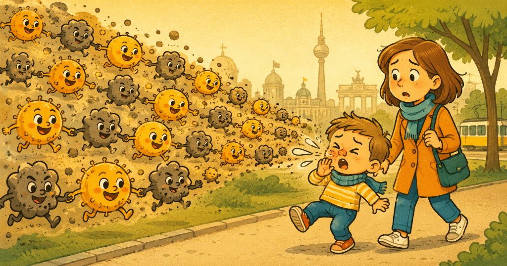 Allergies respiratoires, pollens et PM10 : association de malfaiteurs