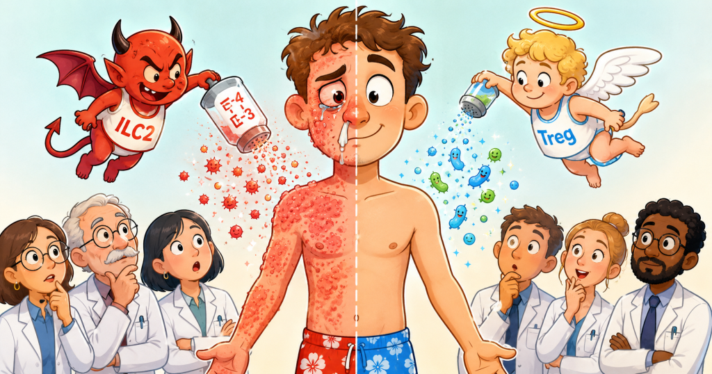 L'allergie n'est plus ce que c'était : des lymphocytes aux ILC2, la nouvelle immunologie de l'allergie 