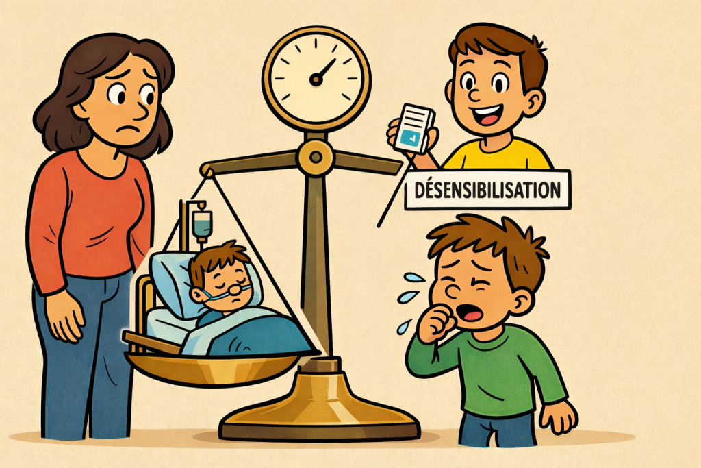 Désensibiliser son enfant, on y gagne quoi ?