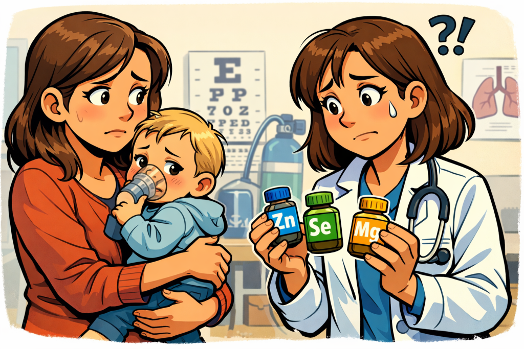 Bronchiolite du nourrisson et stress oxydatif : une histoire de carence ?