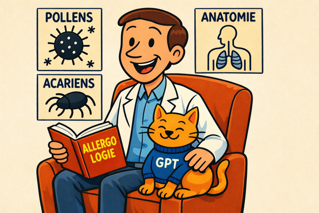 Rêve ou cauchemar ? L'intelligence artificielle s'invite dans le futur de l'allergologie 