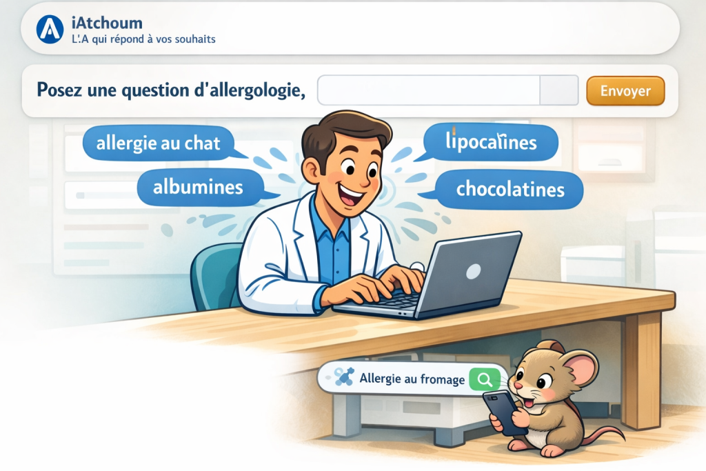 iAtchoum : l'IA des allergies qui sait ce qu'elle sait et avoue quand elle ne sait pas