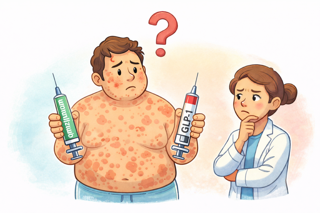 Urticaire chronique spontanée : et si les analogues du GLP-1 apaisaient les mastocytes ?