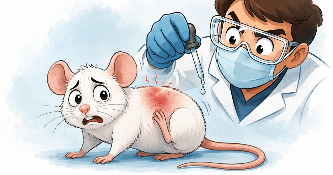 Inflammation ou démangeaison : deux voies neurologiques différentes