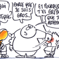 Asthmatique c'est pas drôle, mais gros et asthmatique alors là …