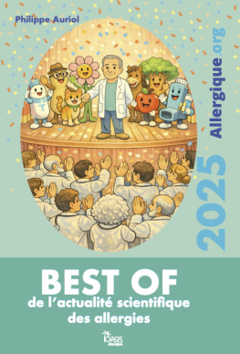 Couverture du livre des actualités des allergies 2025